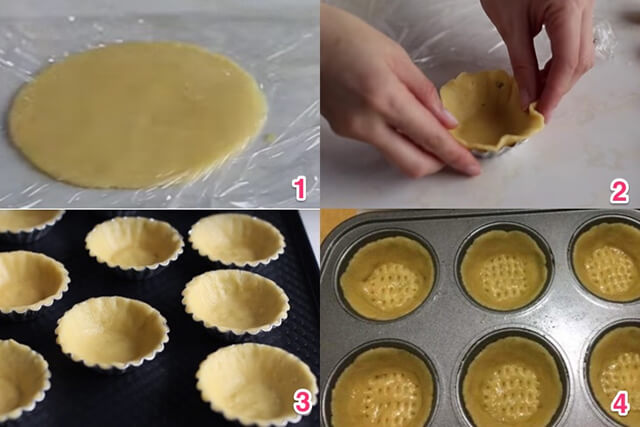 Cách làm bánh Tart phô mai 