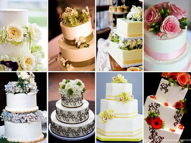 19 Mẫu bánh kem cưới tầng rời sang trọng nhất hiện nay - Bánh Thiên Thần :  Chuyên nhận đặt bánh sinh nhật theo mẫu