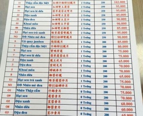 Bảng giá bánh trung thu Thuận Phong 2020