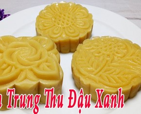 Chia sẻ cách làm bánh trung thu đậu xanh 1 nhân ngon